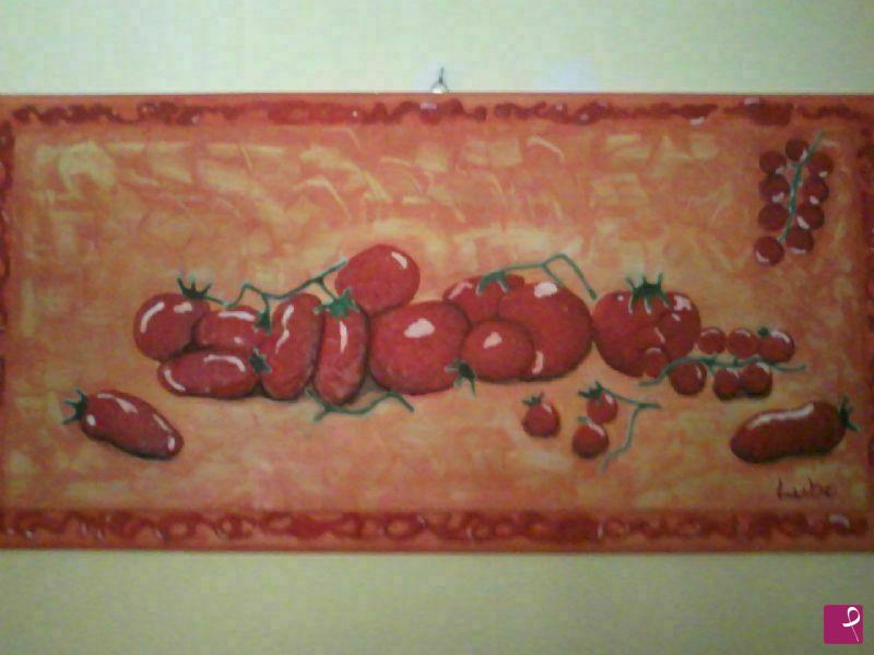 quadri in vendita online - pomodori rossi