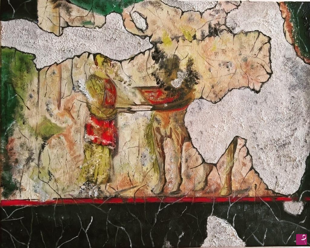 quadri in vendita online - "POMPEI FRAMMENTI " N.7
