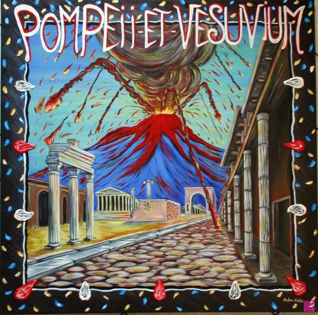 quadri in vendita online - pompeii et vesuvium