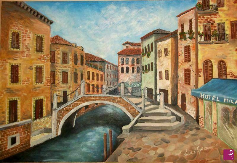quadri in vendita online - Ponte a Venezia