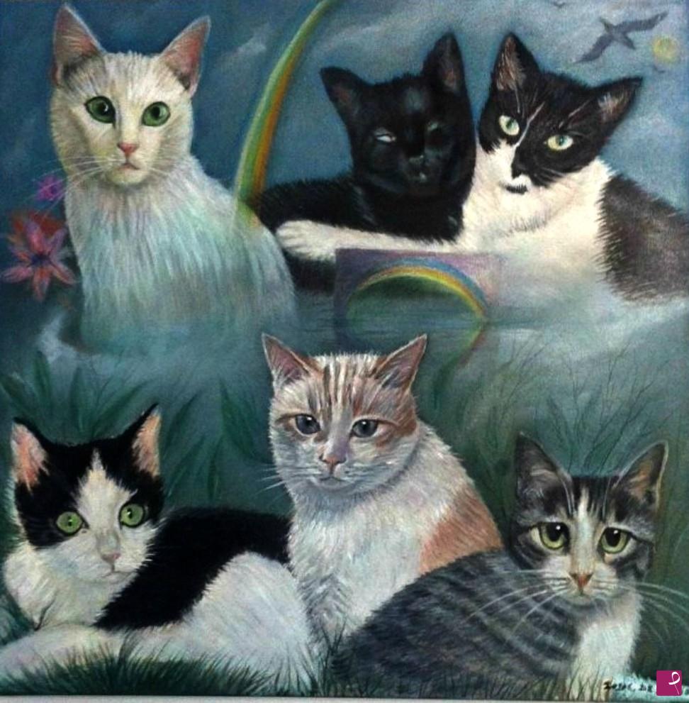 quadri in vendita online - PONTE    DELL'ARCOBALENO  