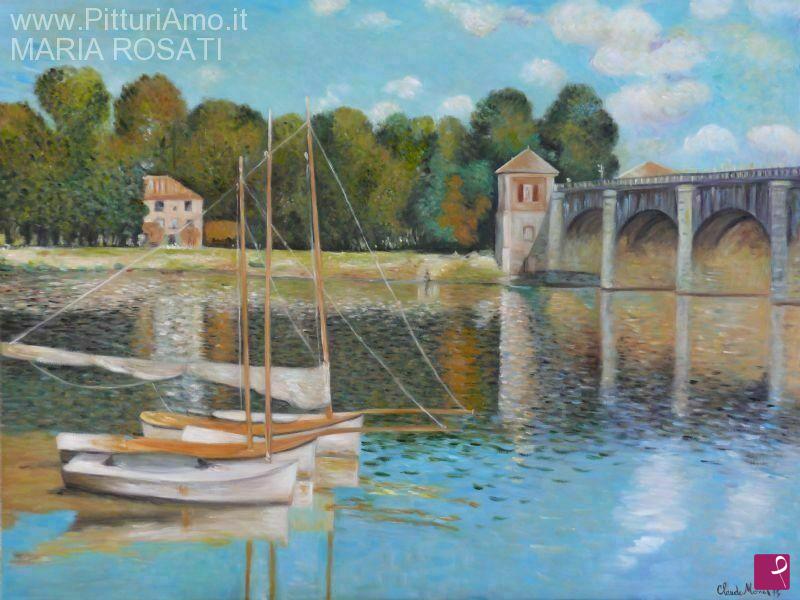 quadri in vendita online - Ponte di Argenteuil