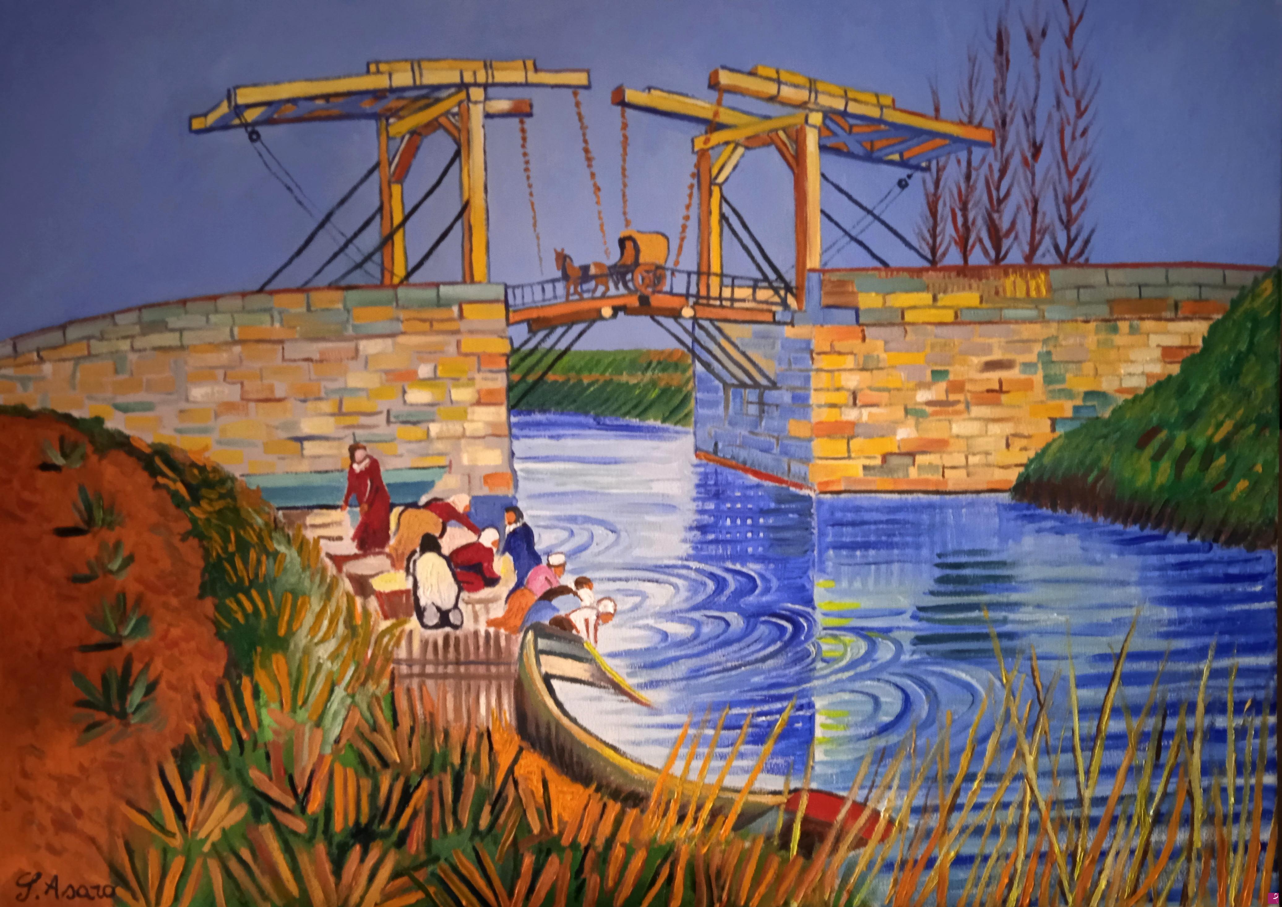 quadri in vendita online - Ponte di Arles 