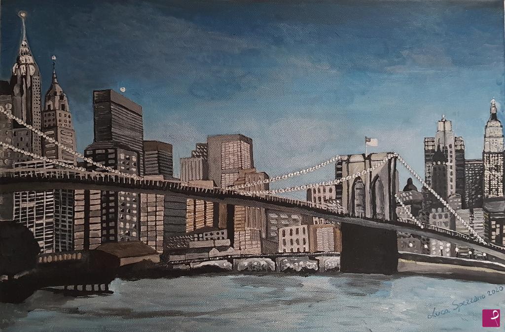 quadri in vendita online - Ponte di Brooklyn