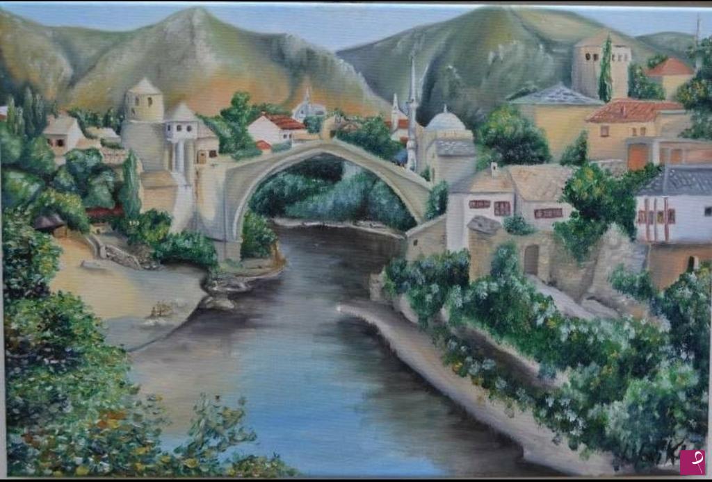 quadri in vendita online - Ponte di Mostar