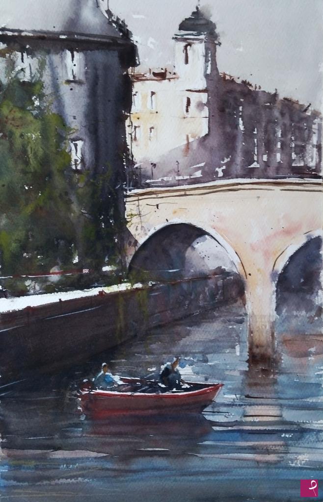 quadri in vendita online - Ponte Fabricio, Roma