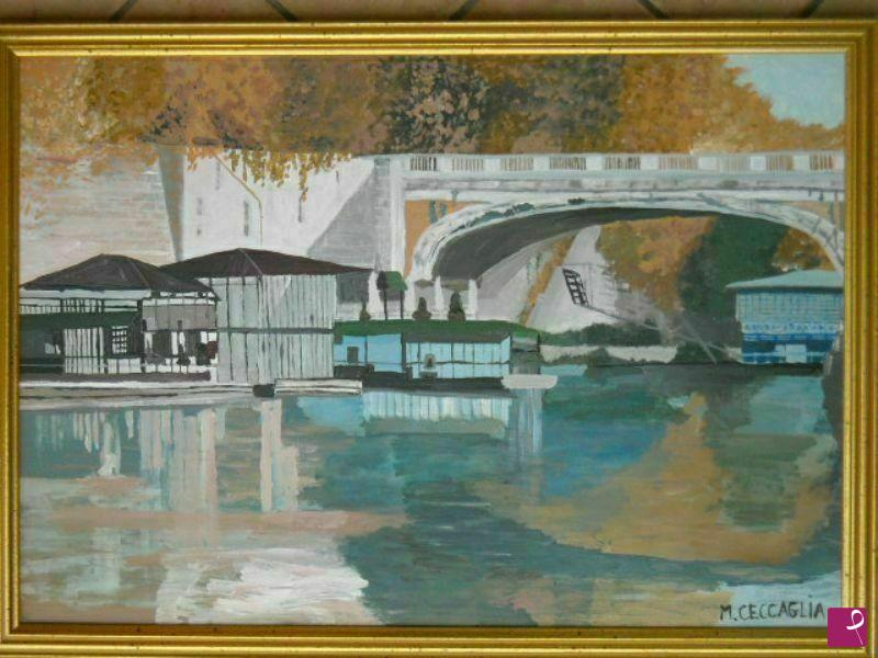 quadri in vendita online - Ponte Margherita
