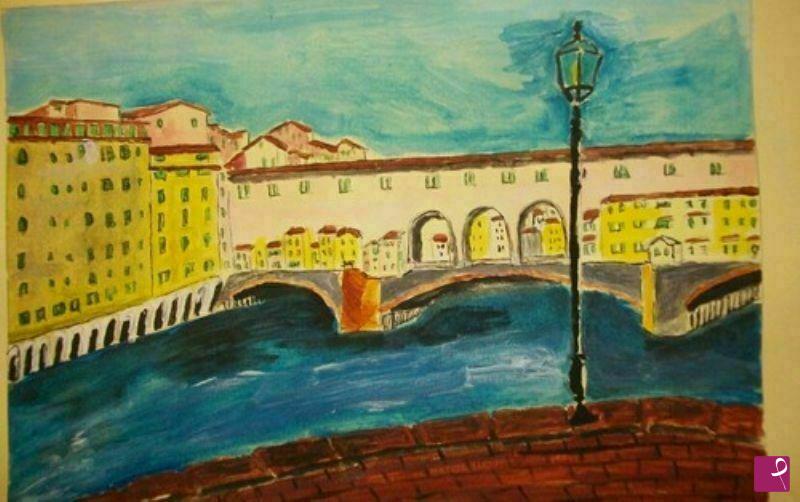 quadri in vendita online - ponte vecchio firenze