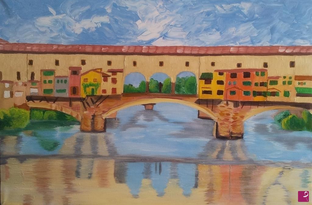 quadri in vendita online - Ponte vecchio Firenze