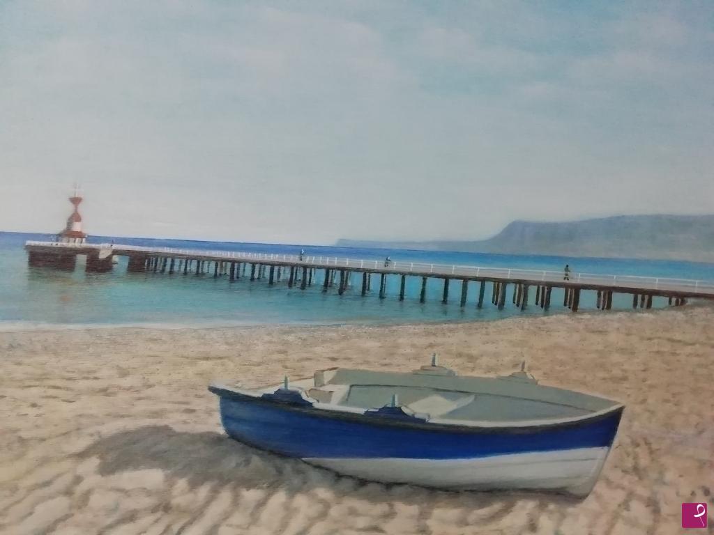 quadri in vendita online - Pontile di Gioia Tauro