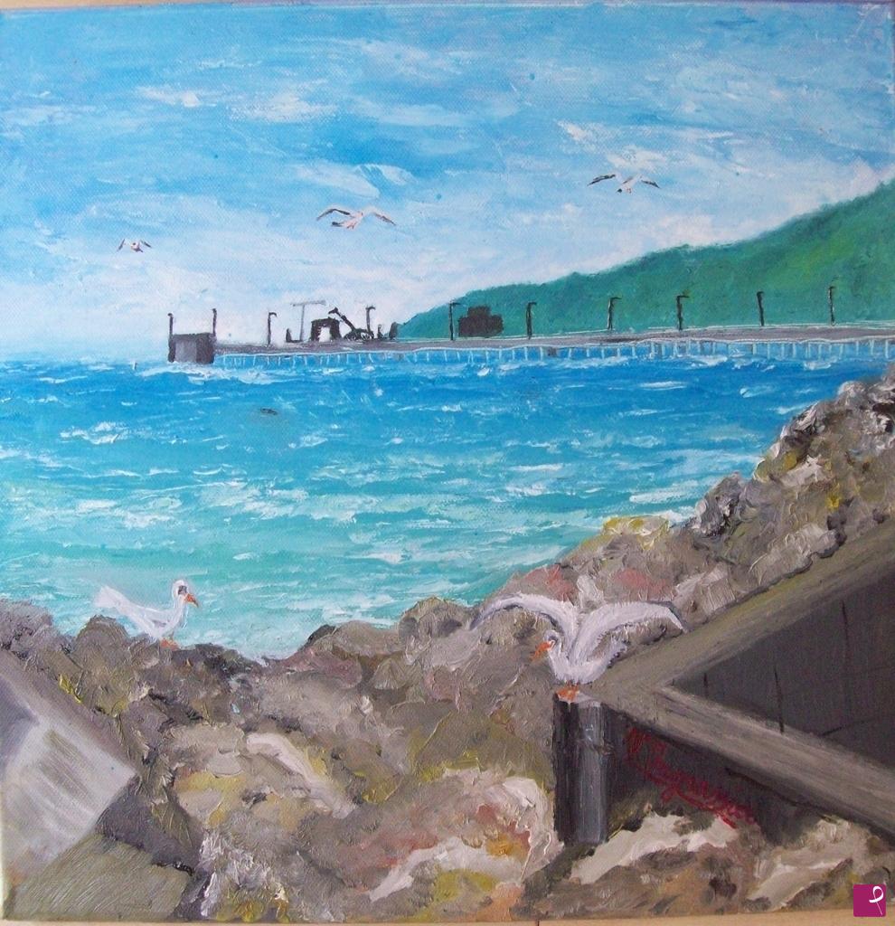 quadri in vendita online - pontile di vado ligure (sv)