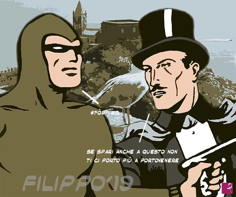 quadri in vendita online - Pop Art e territorio : il Golfo dei Poeti
