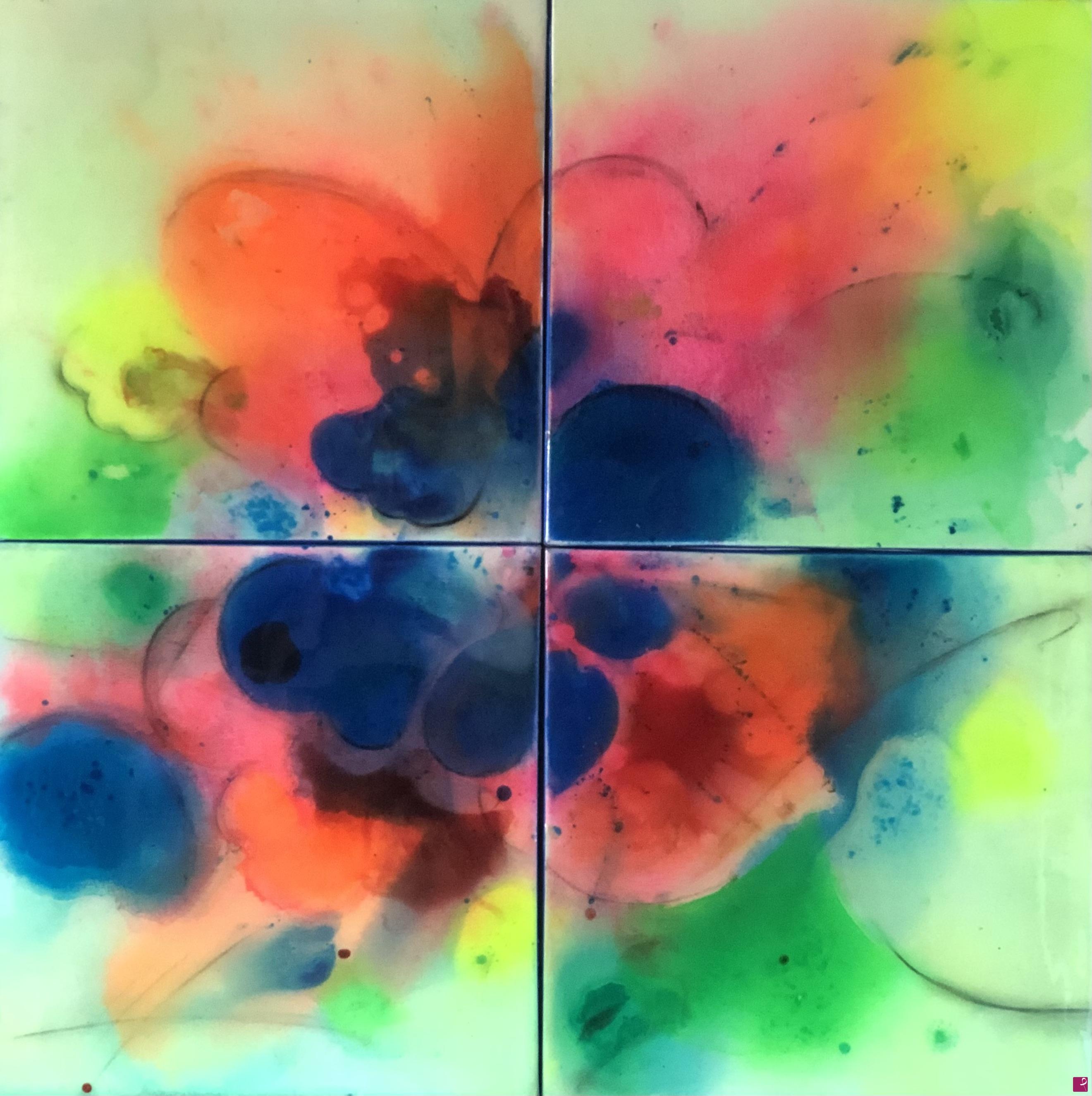 quadri in vendita online - Pop Flower