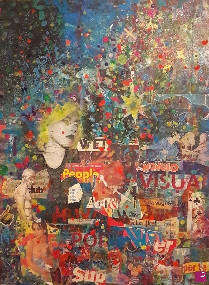 quadri in vendita online - "Pop private"  (loving Debbie)