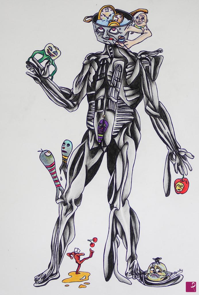quadri in vendita online - POP SURREALISM ANATOMYC