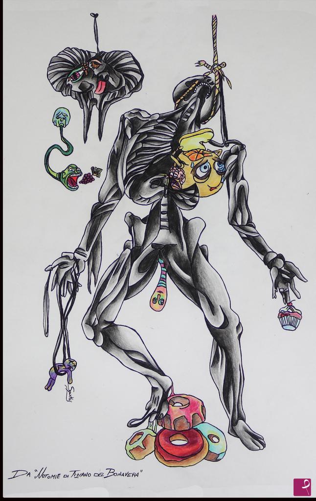 quadri in vendita online - POP SURREALISM ANATOMYC