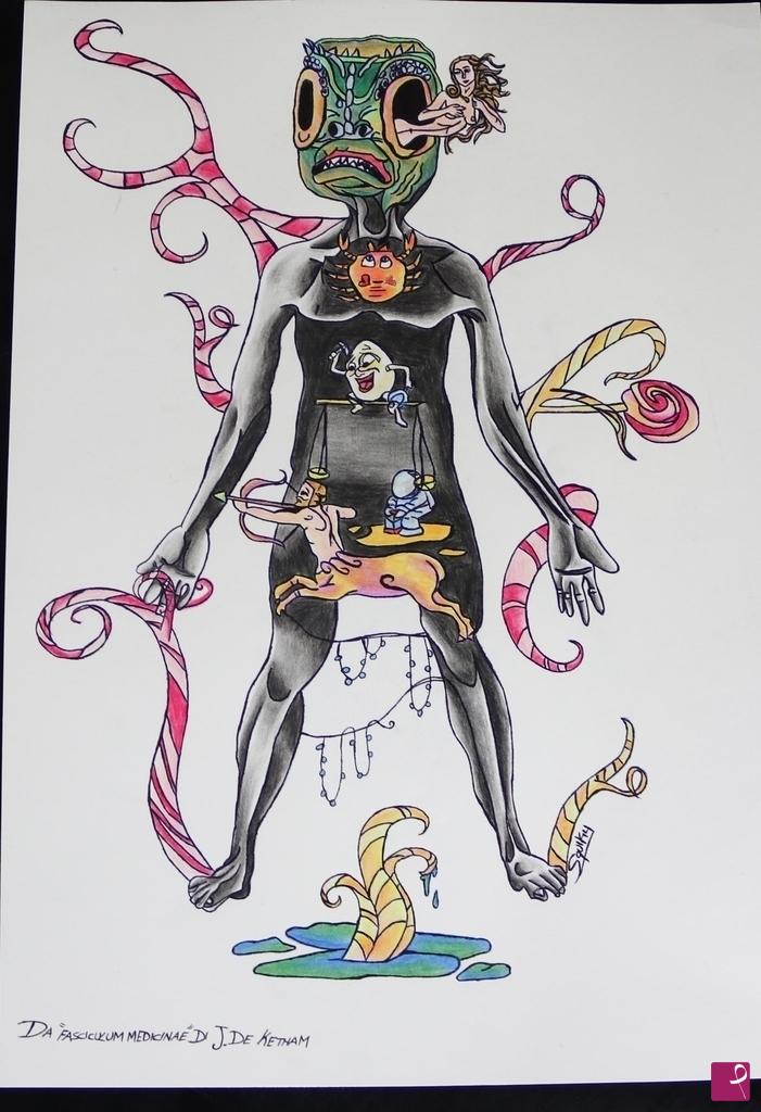 quadri in vendita online - POP SURREALISM ANATOMYC