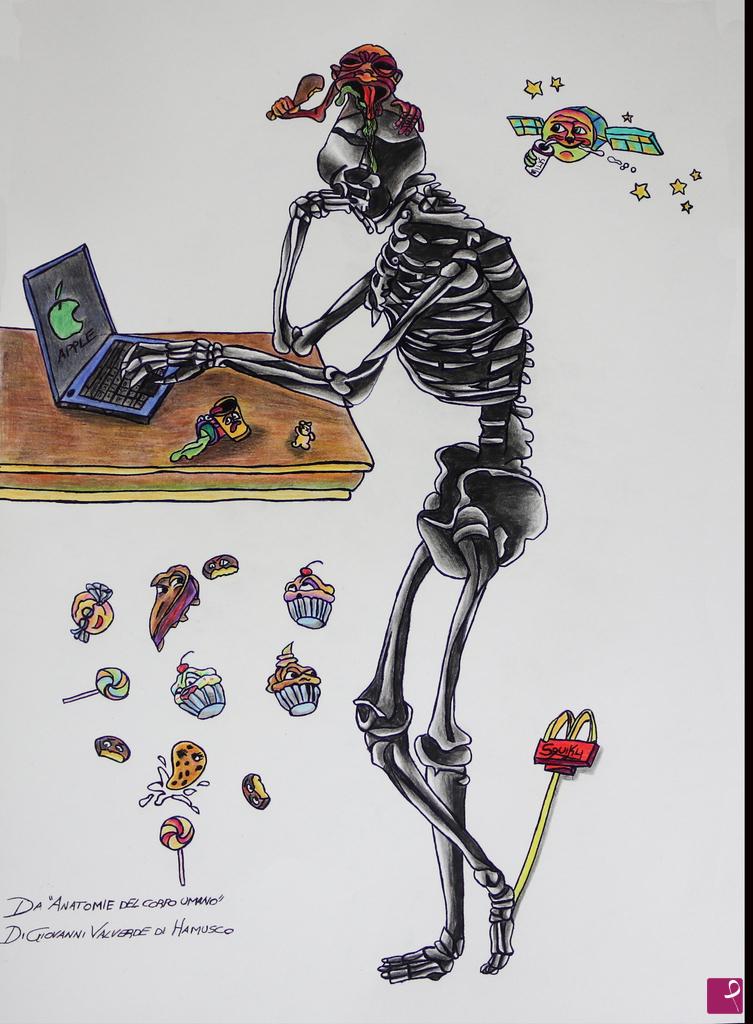 quadri in vendita online - POP SURREALISM ANATOMYC