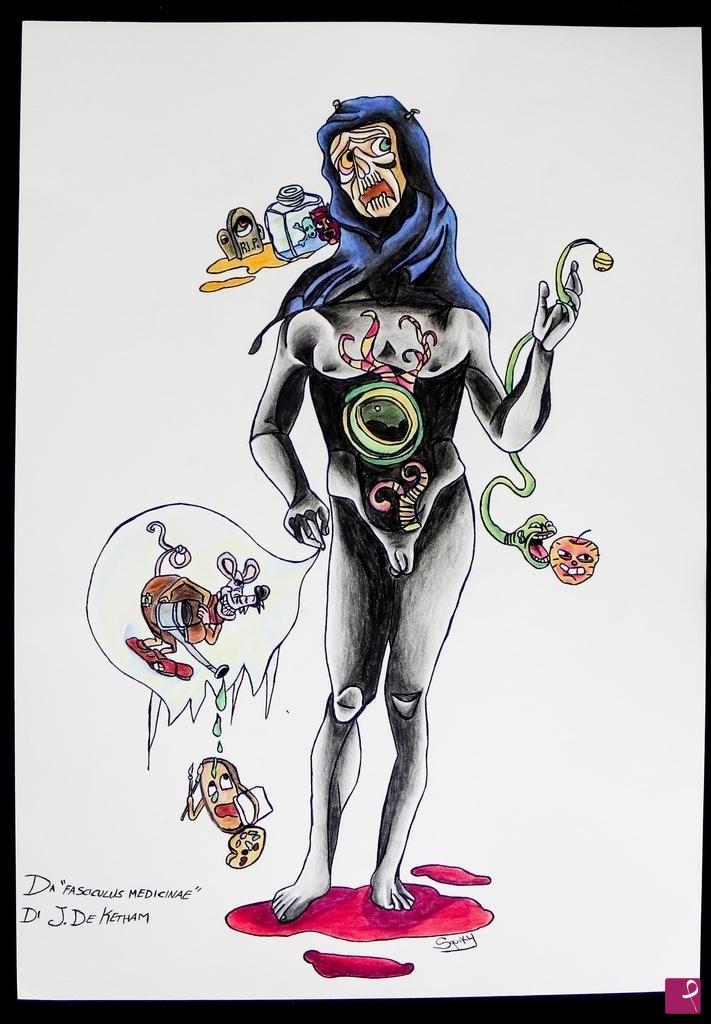quadri in vendita online - POP SURREALISM ANATOMYC