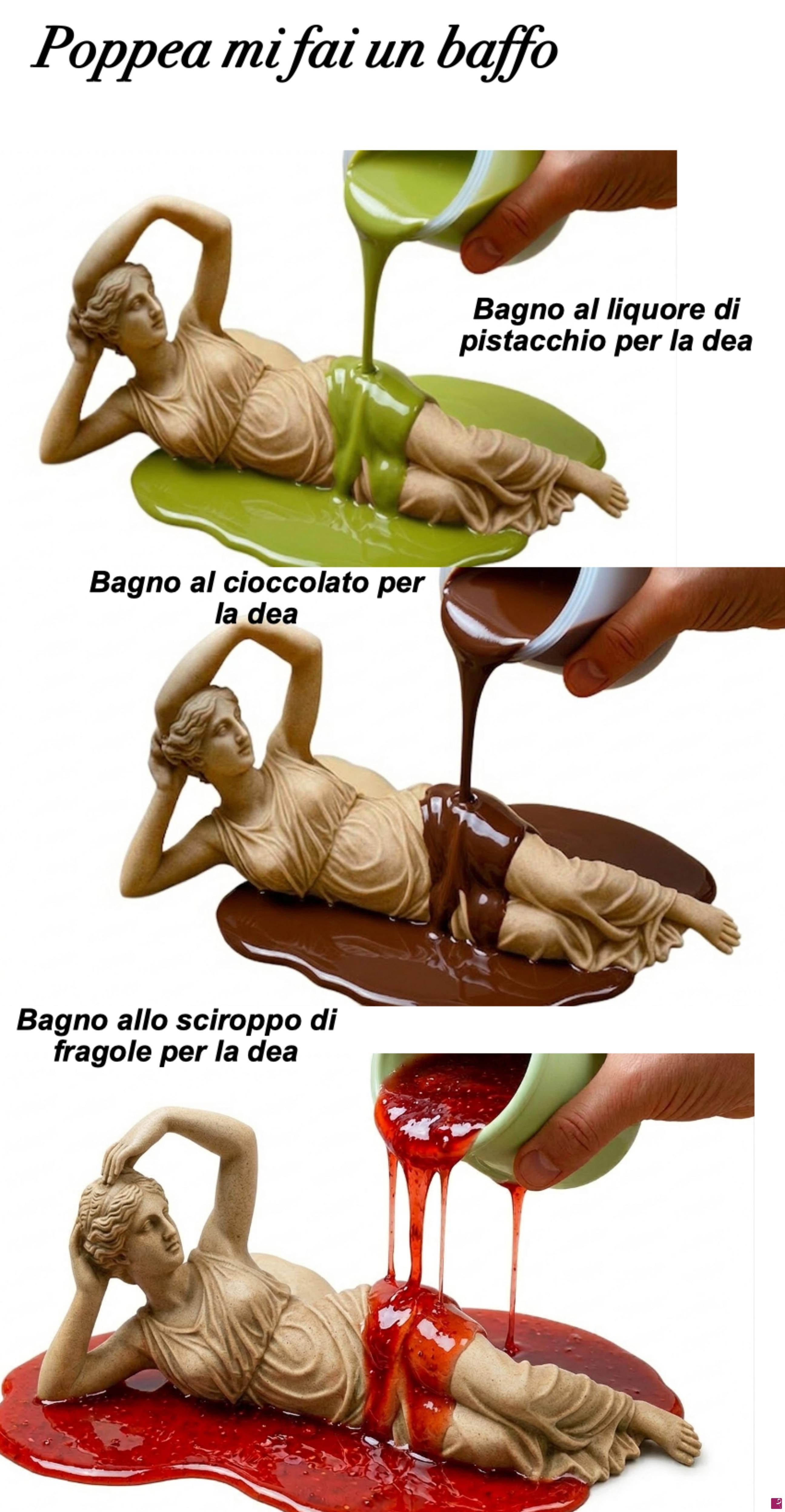 quadri in vendita online - Poppea mi fai un baffo 