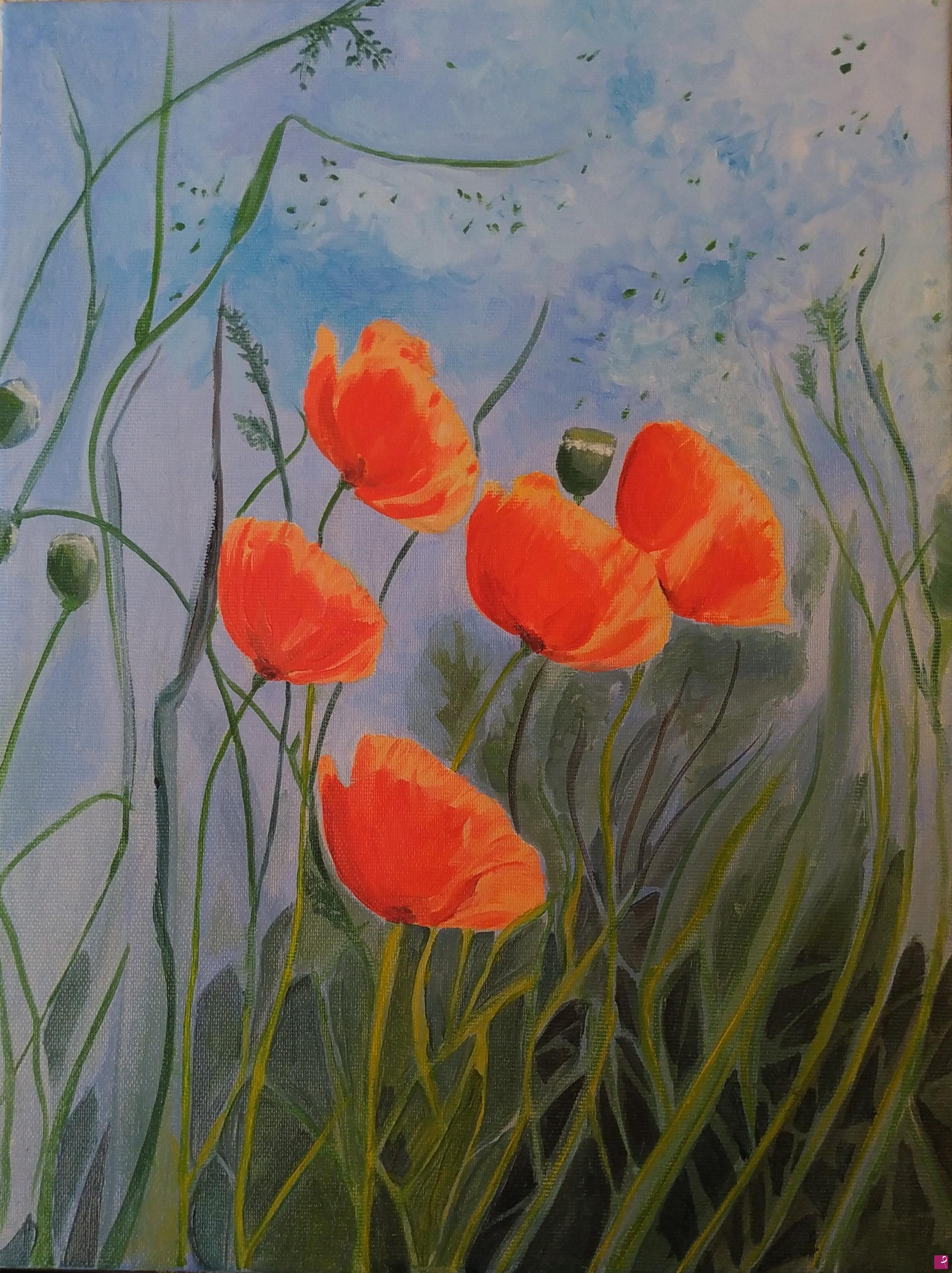 quadri in vendita online - POPPIES