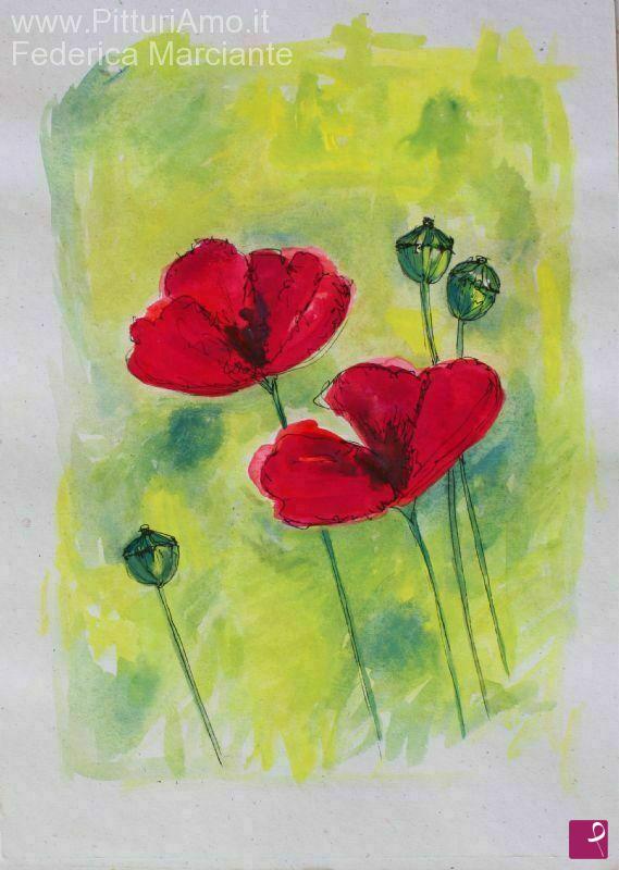 quadri in vendita online - Poppies studio