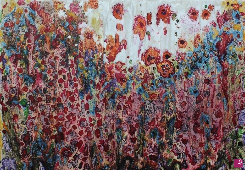 quadri in vendita online - Poppies...full immersion 