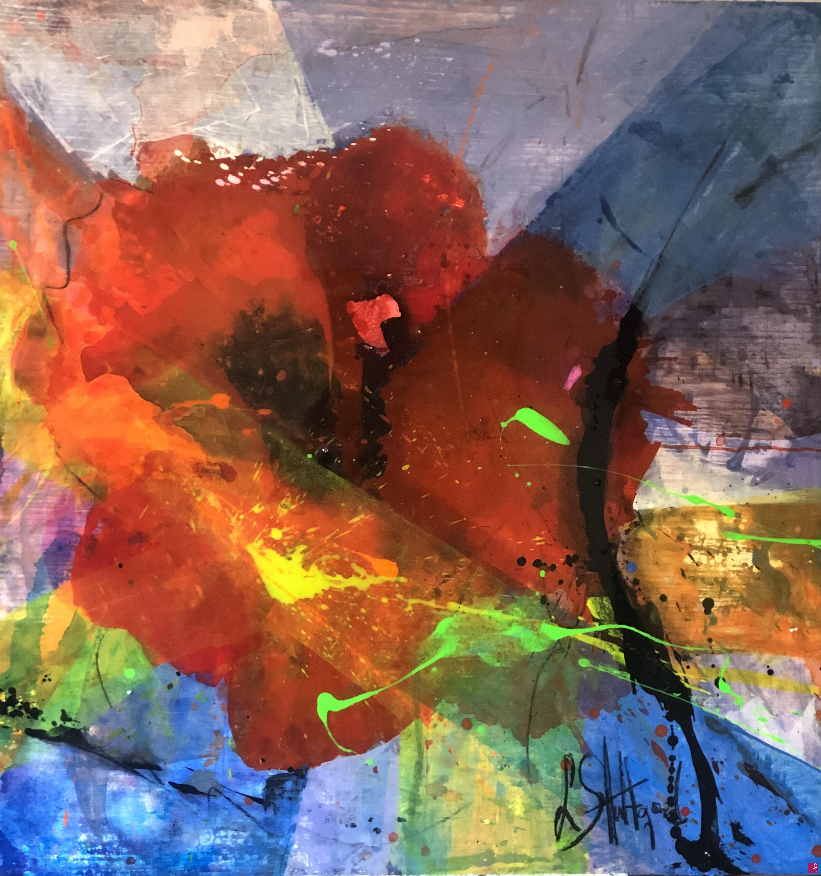 quadri in vendita online - poppy flower