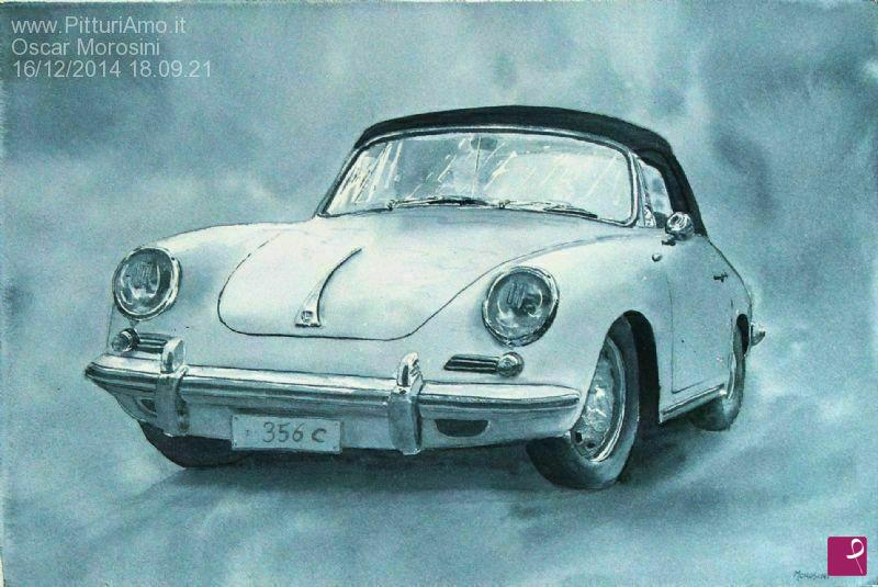quadri in vendita online - Porsche 356 C 1964