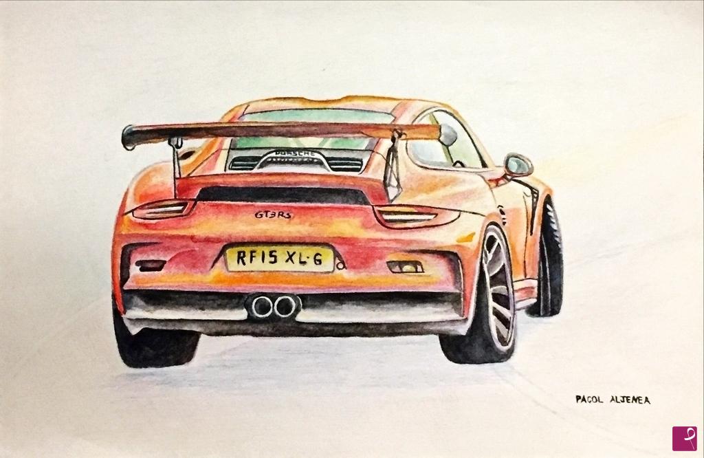 quadri in vendita online - Porsche GT3 RS