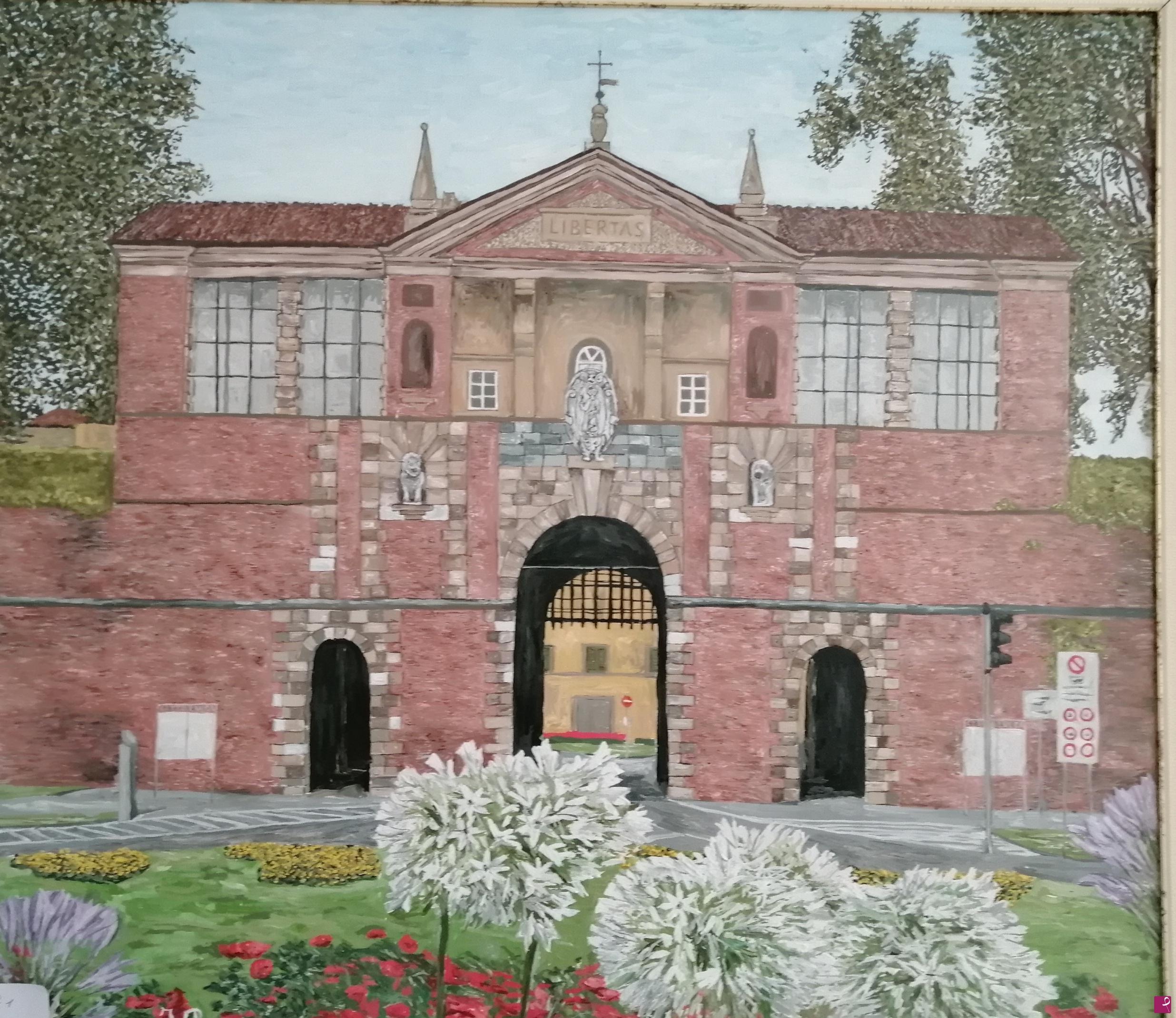 quadri in vendita online - Porta S. Pietro Lucca