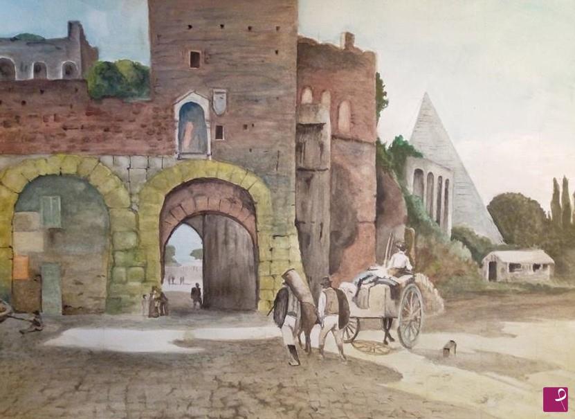 quadri in vendita online - Porta San Paolo
