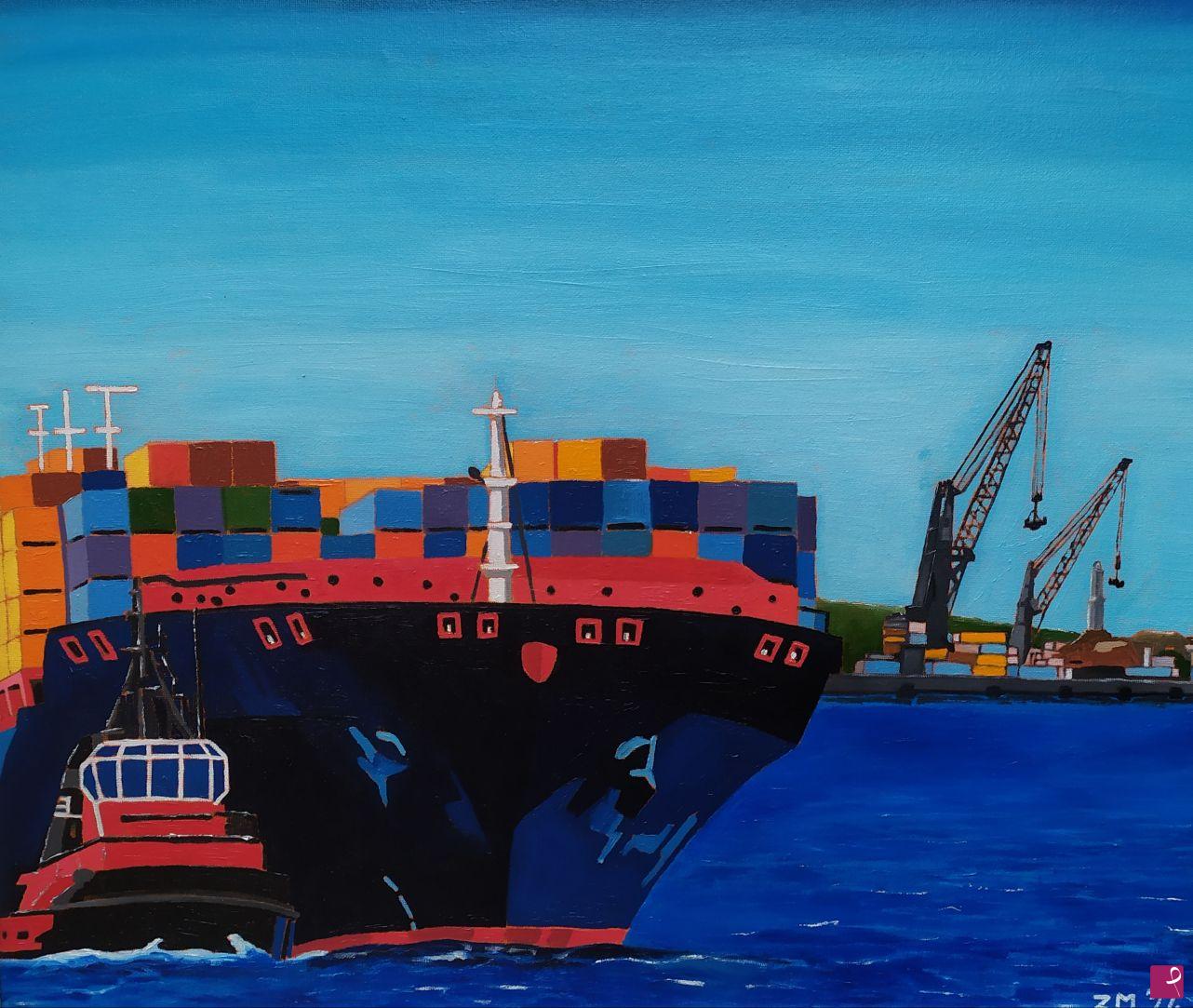 quadri in vendita online - Portacontainer