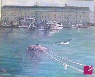 quadri in vendita online - Porto antico