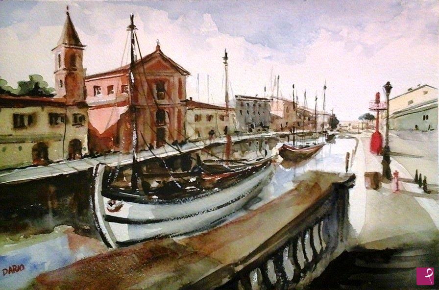 quadri in vendita online - PORTO CANALE DI CESENATICO