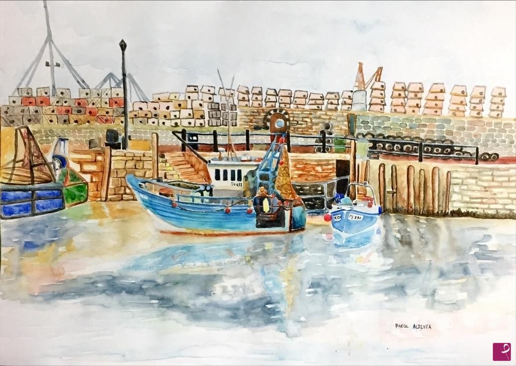 quadri in vendita online - Porto di Brixham