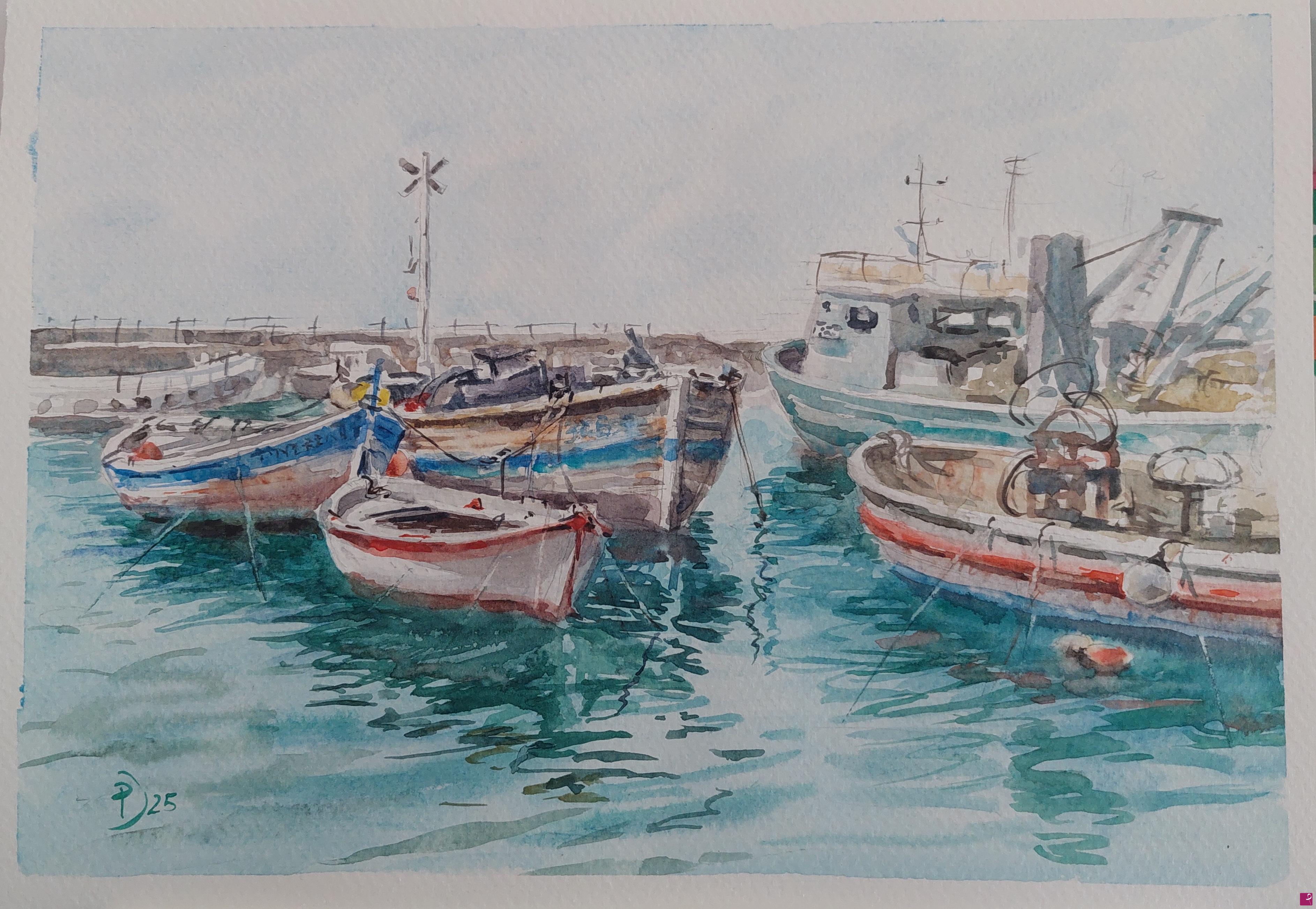 quadri in vendita online - Porto di Camogli