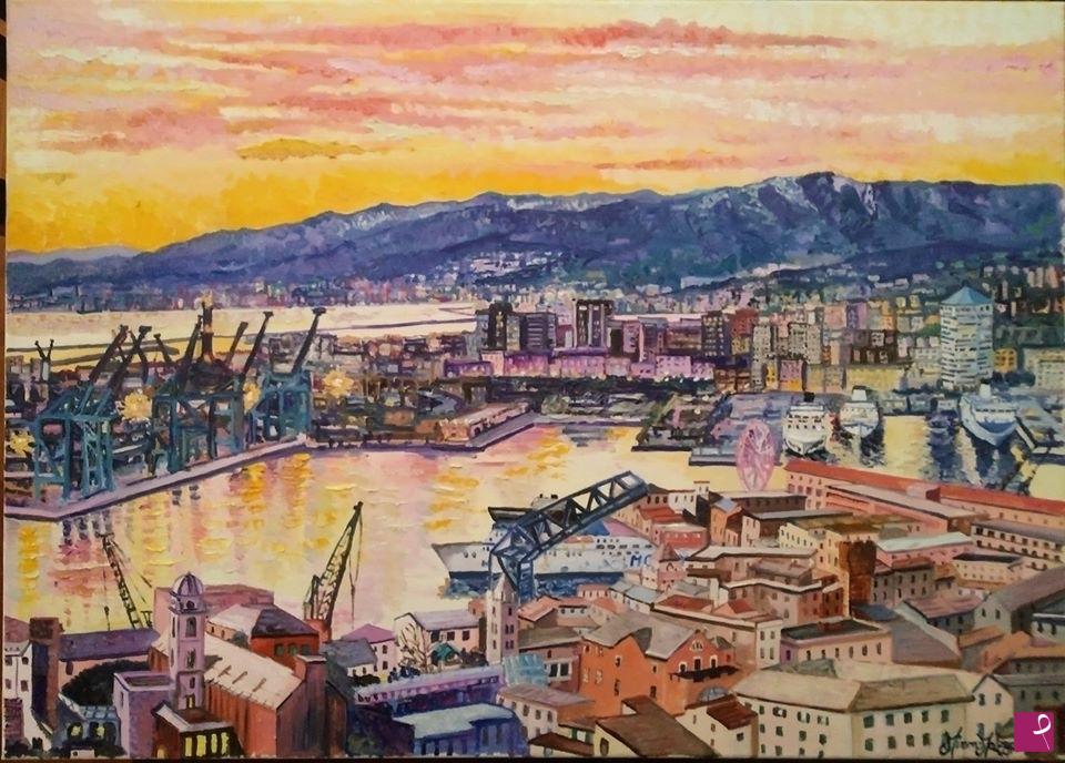 quadri in vendita online - porto di genova
