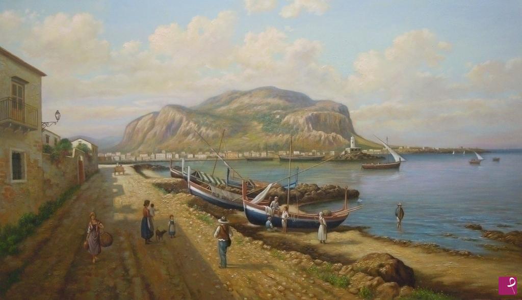 quadri in vendita online - Porto di Palermo