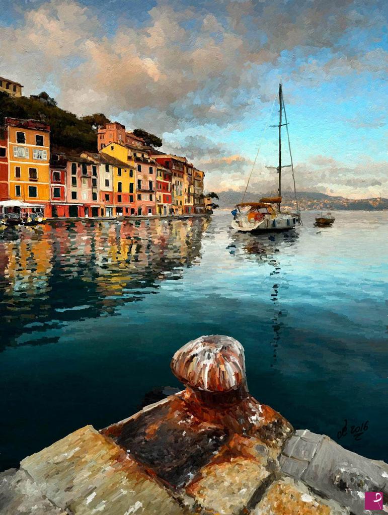 quadri in vendita online - Portofino
