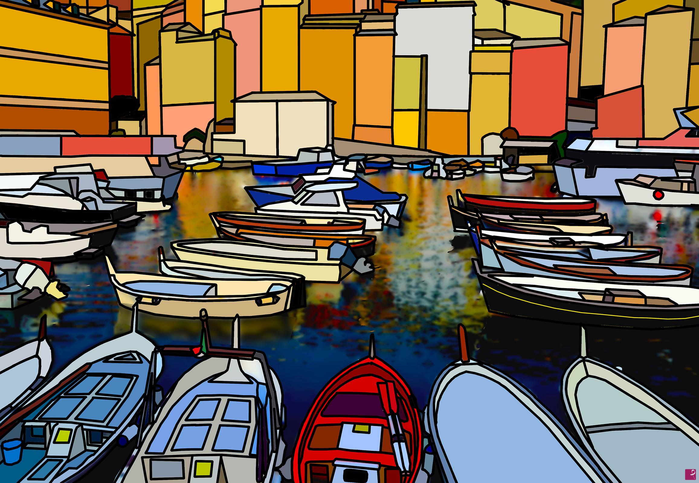 quadri in vendita online - Portofino