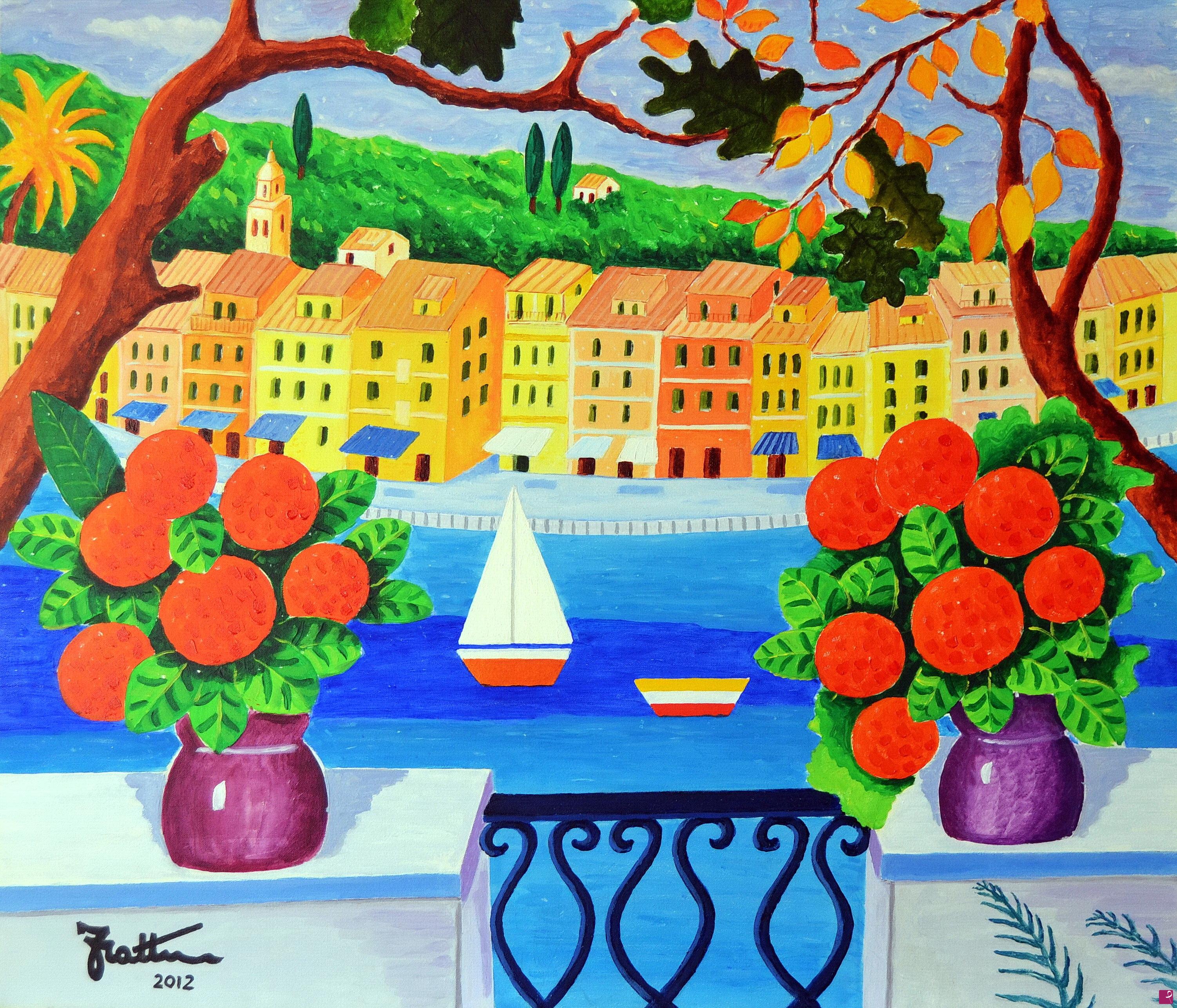 quadri in vendita online - Portofino