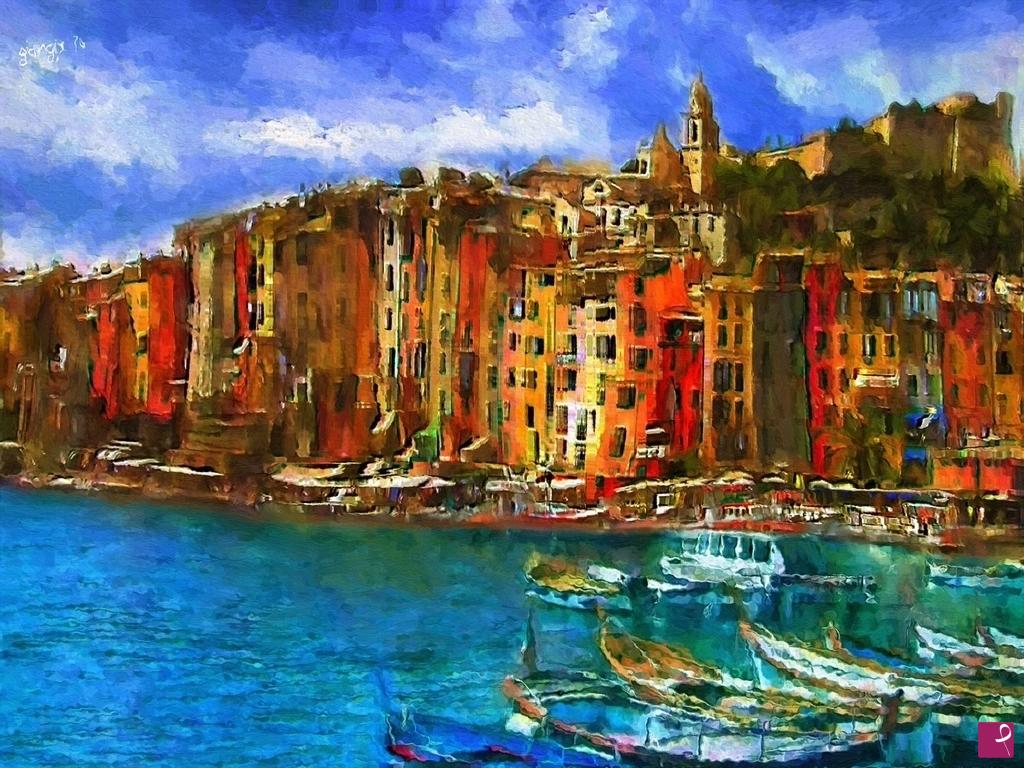 quadri in vendita online -  Portofino