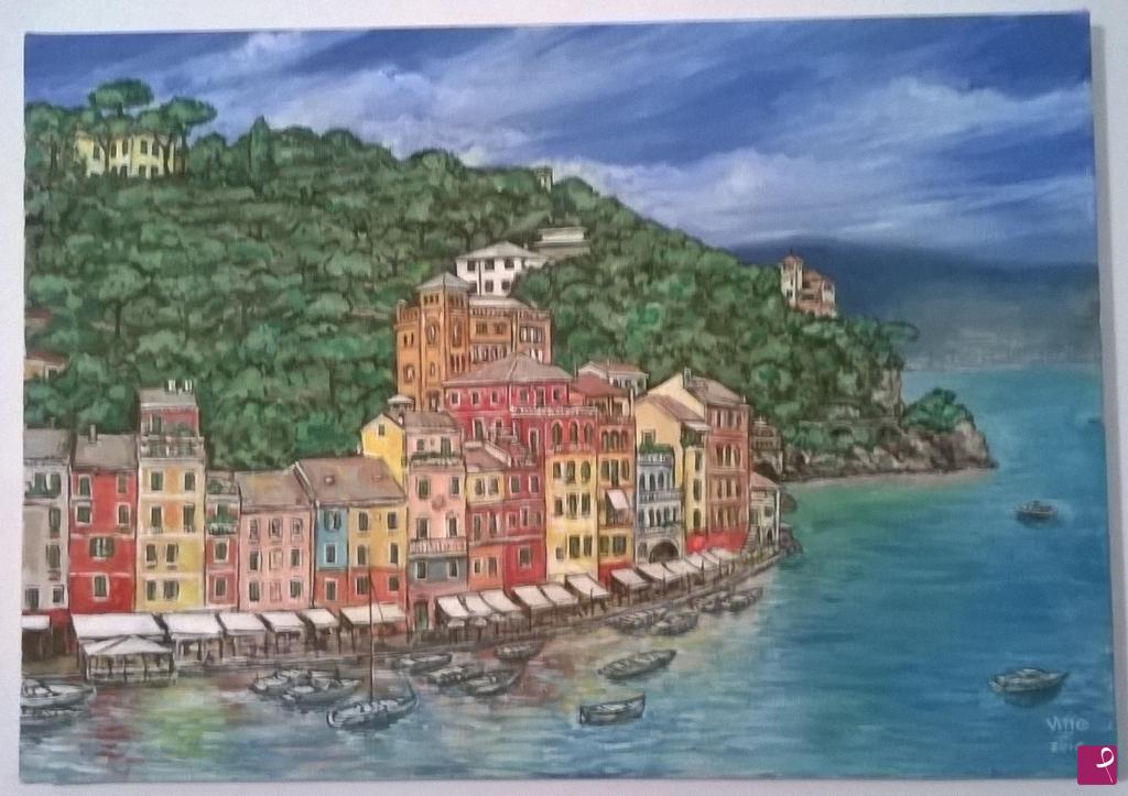 quadri in vendita online - Portofino
