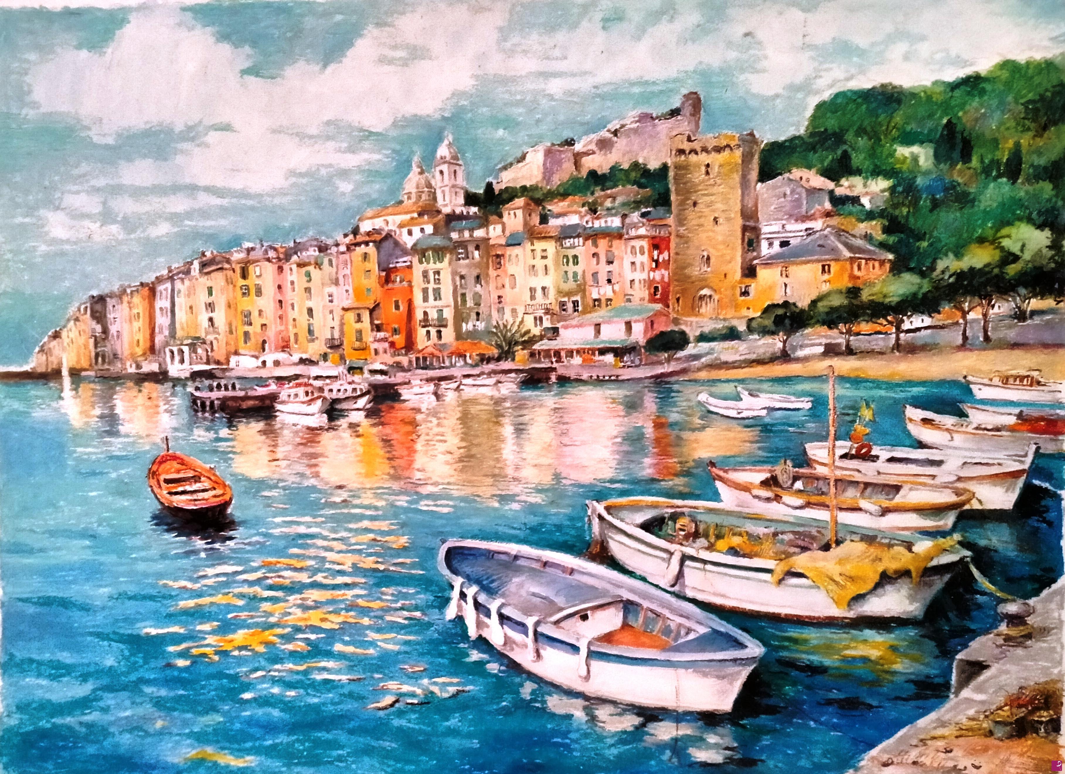 quadri in vendita online - PORTOVENERE