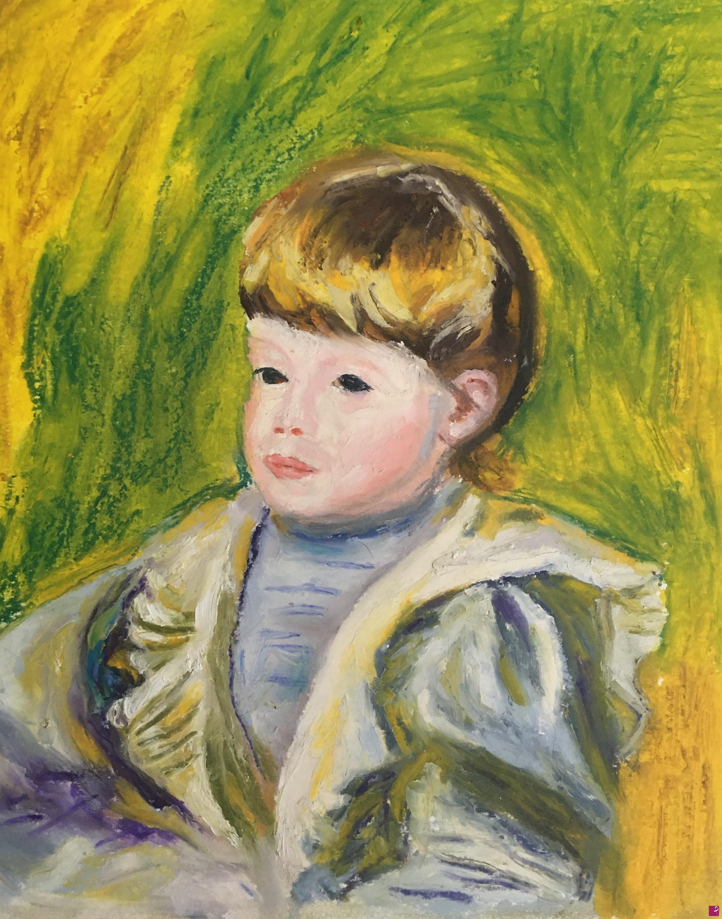 quadri in vendita online - Portrait d' enfant