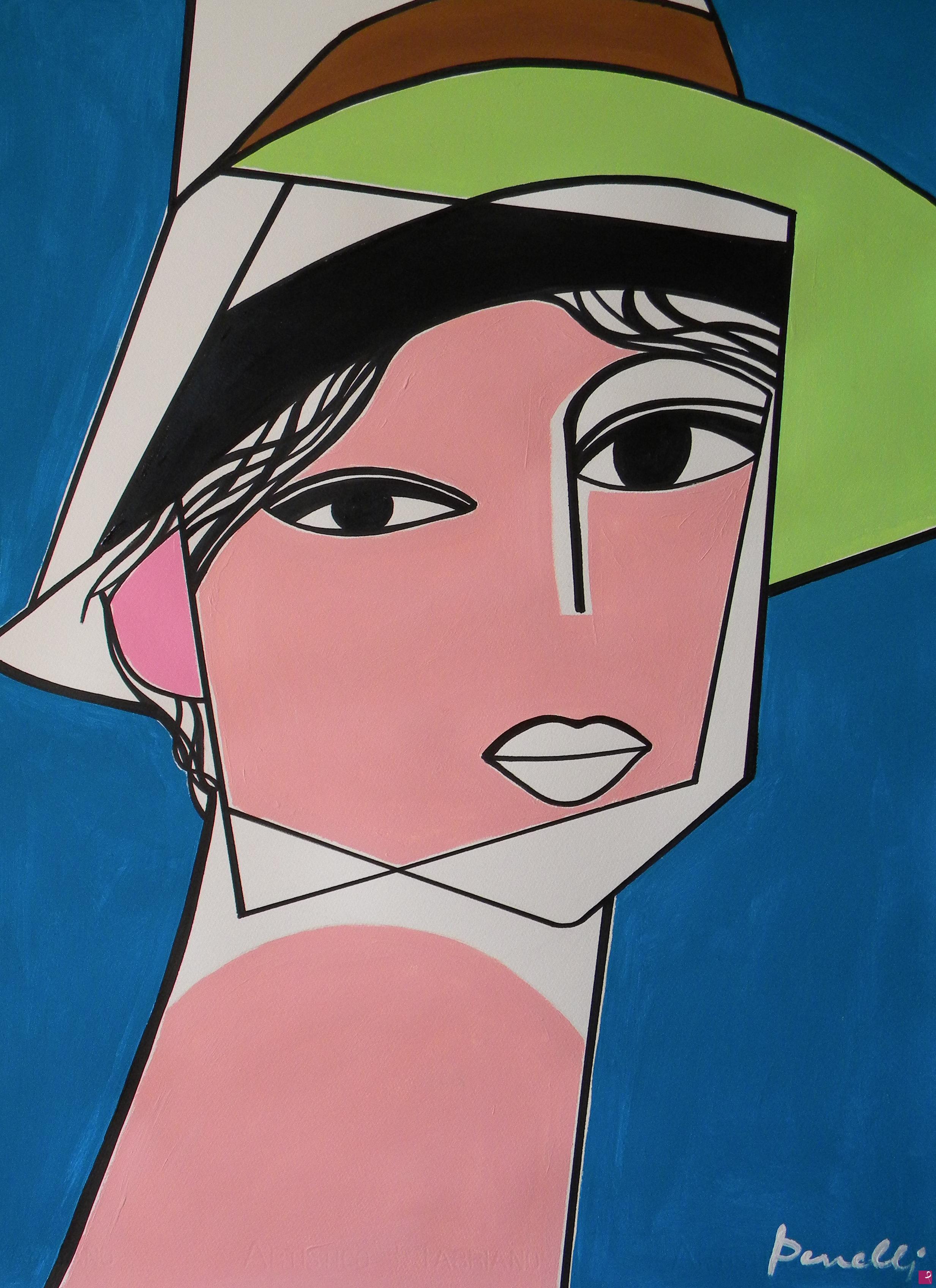 quadri in vendita online - Portrait de Brigitte Bardot