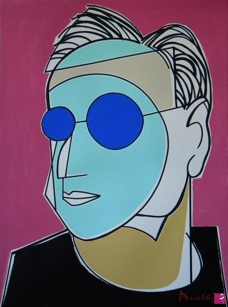 quadri in vendita online - Portrait de Frank Owen Gehry 