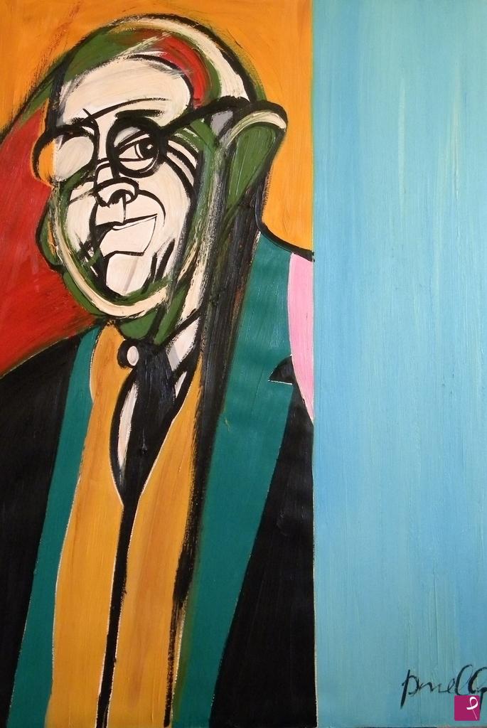 quadri in vendita online - Portrait de Giorgio Morandi