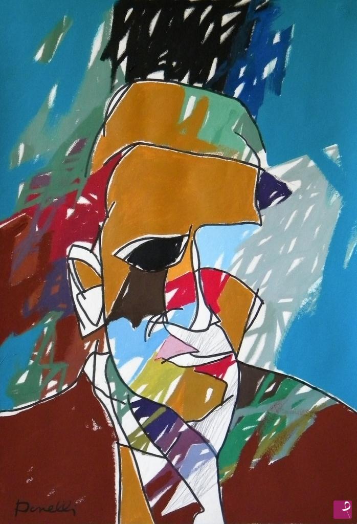quadri in vendita online - Portrait de Giorgio Morandi